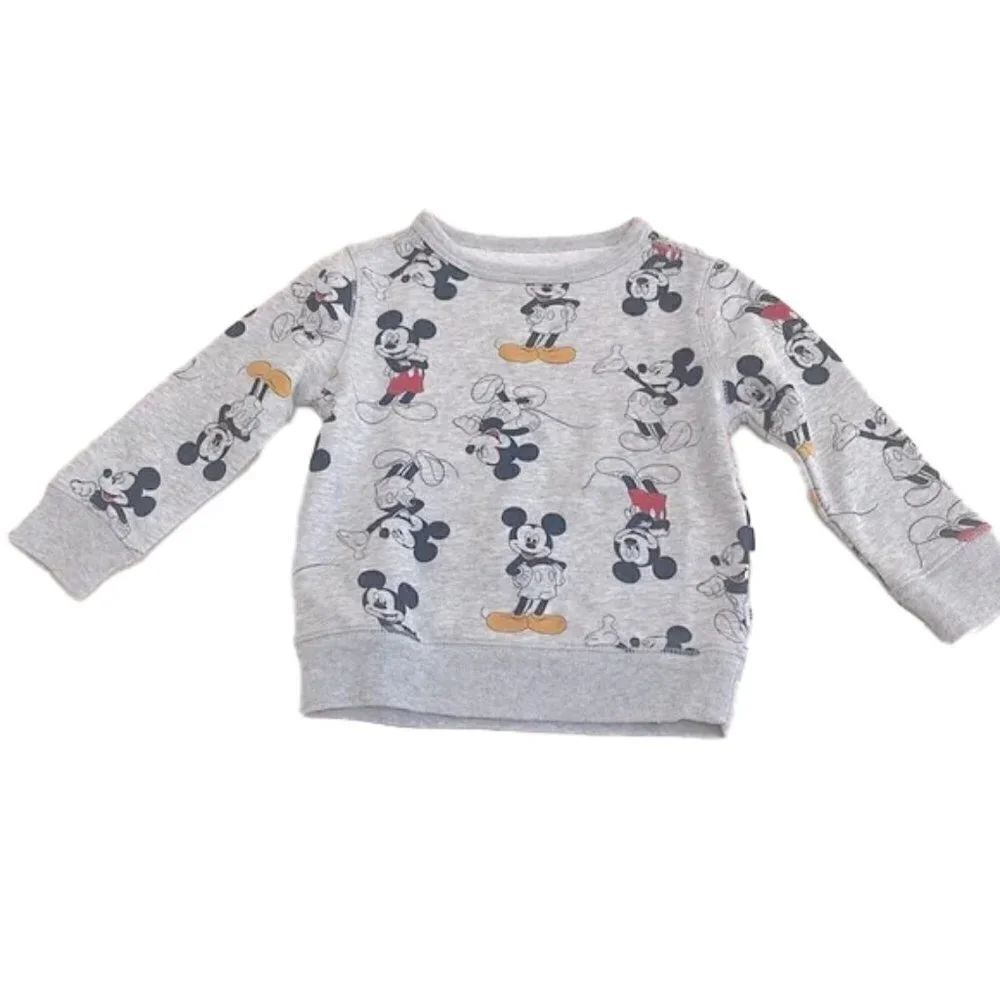 ❤️ BABY GAP Disney Mickey Sweatshirt 2T